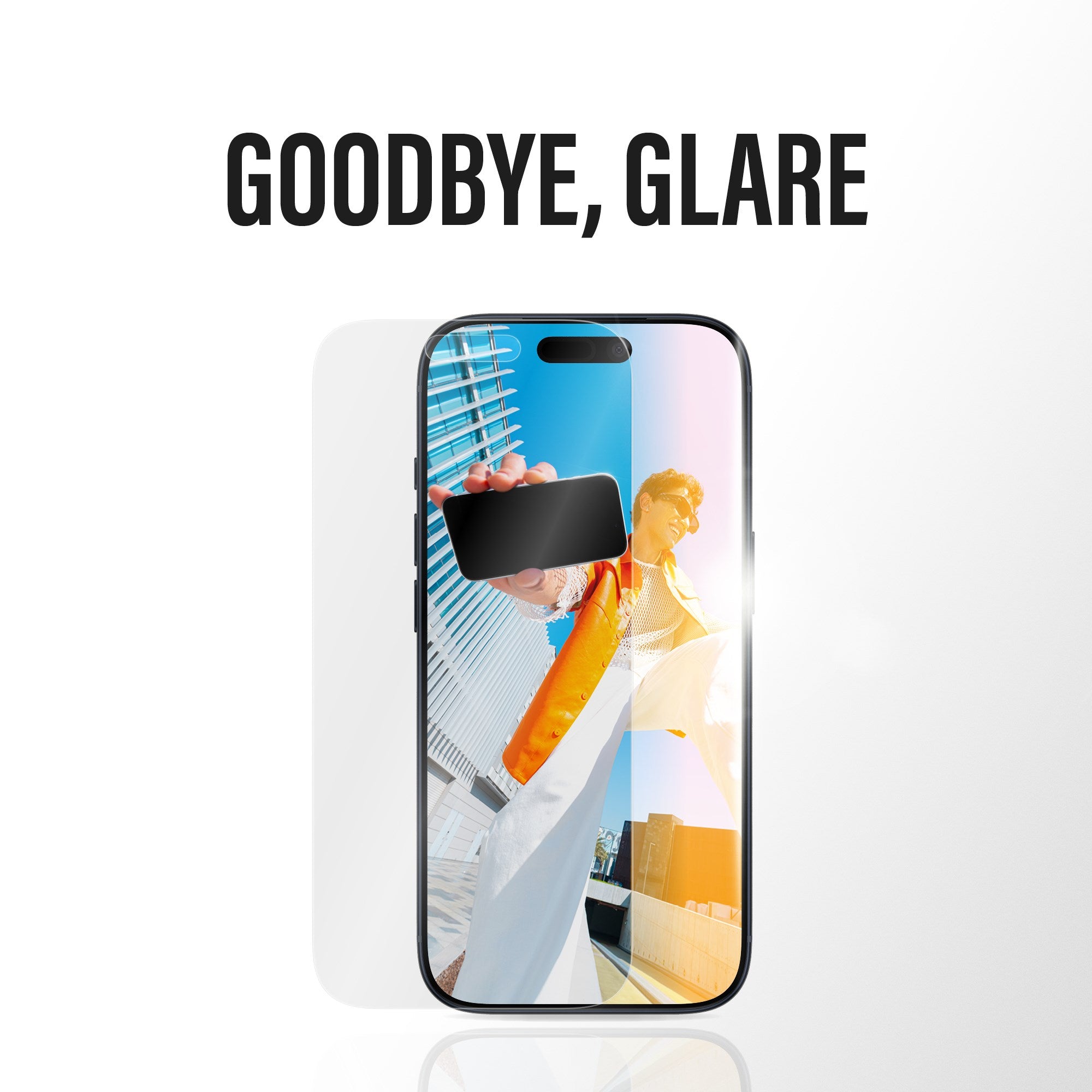 PanzerGlass® Anti-Reflective Armor Screen Protector iPhone 17 | iPhone 16 Pro w. EasyAligner